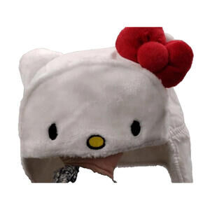 Hello KITTY Cap Hat OSFM Winter Small Head Children's size possibly NEVER WORN